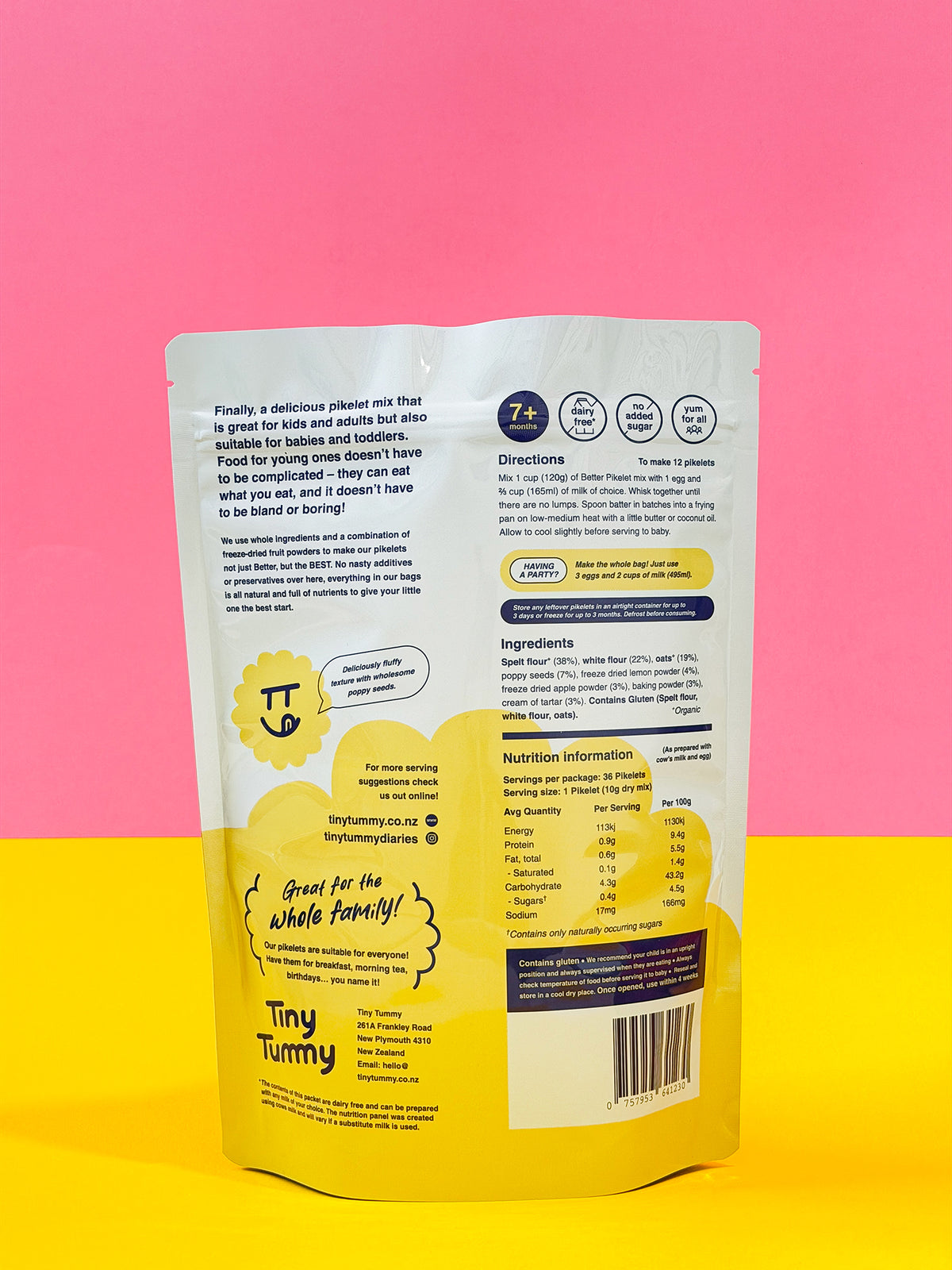 Better Pikelet Mix - Lemon Poppyseed