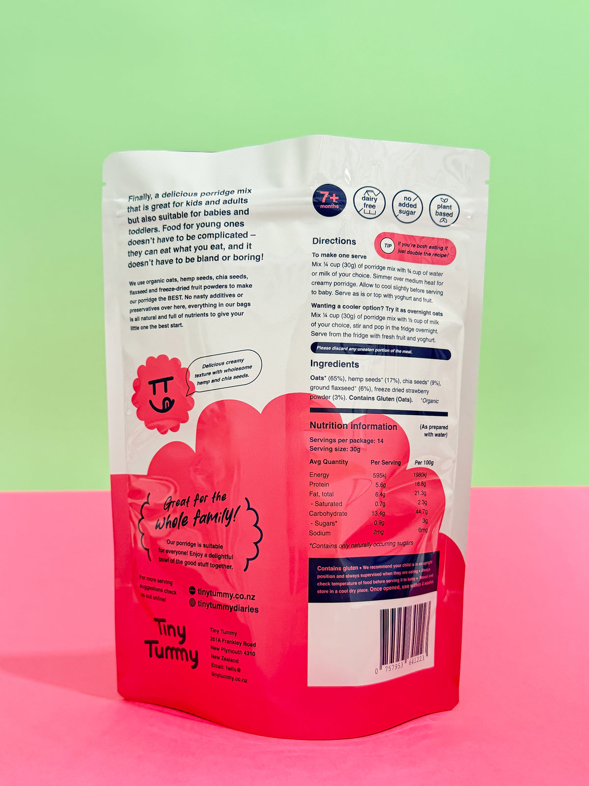 Superfood Porridge Mix - Strawberry